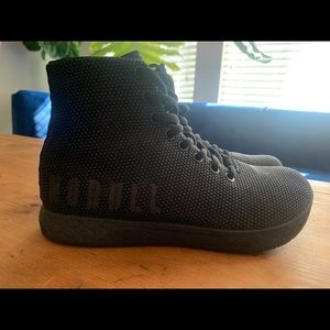 NoBull High-Top Black Trainers